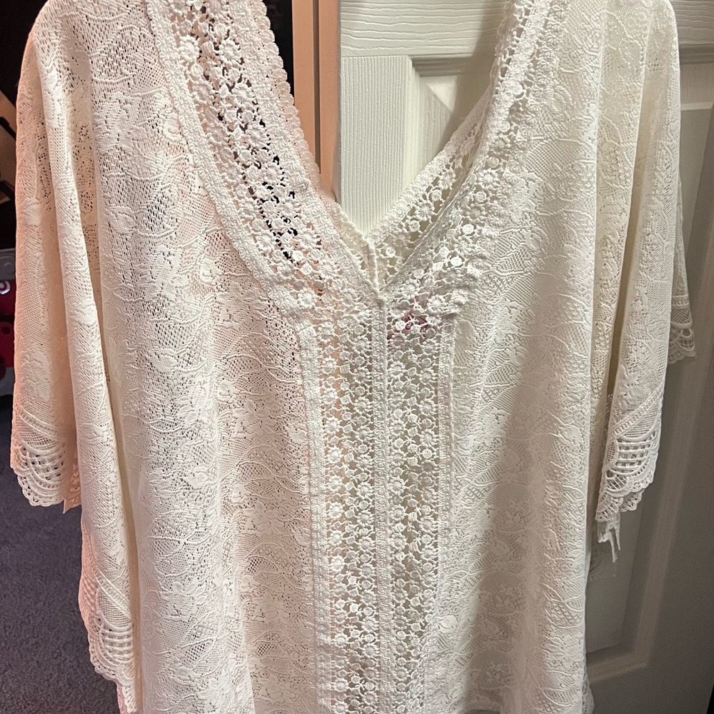 Elegant Lace Kimono Cardigan